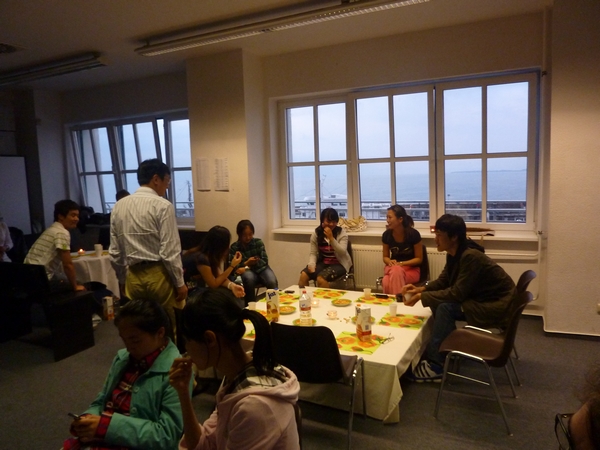 Chinesen zu Besuch, Sassnitz
